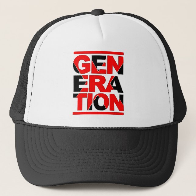 Casquette Génération X (Devant)