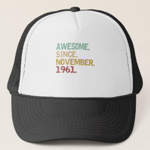 Casquette génial depuis novembre 1961