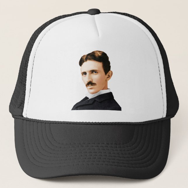 Casquette Génie électrique de Nikola Tesla (Devant)