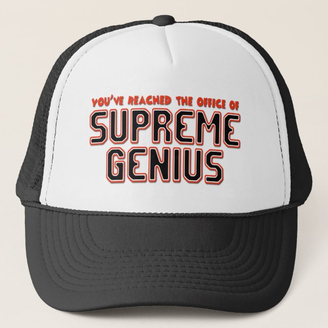 Casquette Génie suprême (Devant)