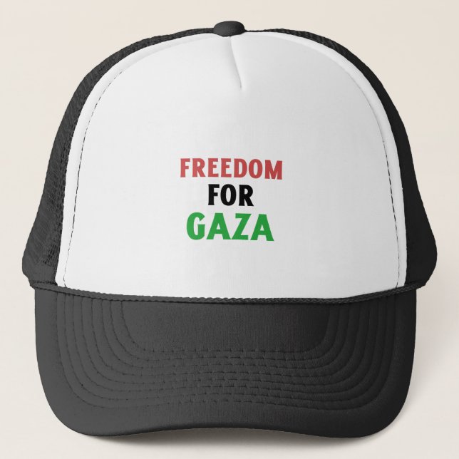 Casquette Génocide De La Liberté Pour Gaza (Devant)