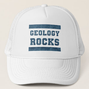Casquette géologie rocks!