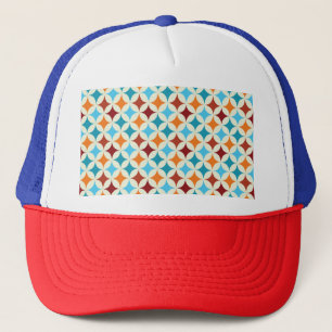 Casquette Géométrique stylé : Motif Vintage sans couture