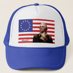 Casquette George Washington et drapeau de 13-Star États-Unis