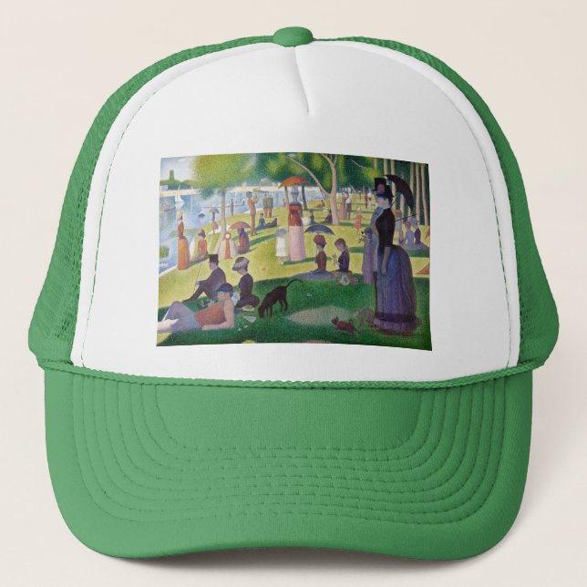 Casquette Georges Seurat - Un dimanche sur La Grande Jatte (Devant)