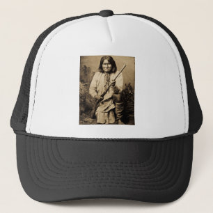 Casquette Geronimo avec le fusil 1886