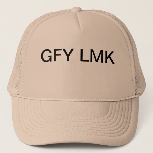 CASQUETTE GFY LMK (Devant)