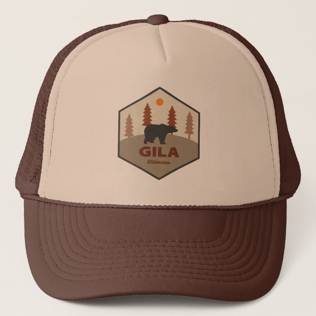 Casquette Gila Wilderness Nouveau-Mexique Ours (Devant)