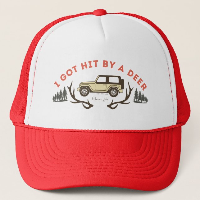 Casquette Gilmore Girls I Got Hit by a Deer (Devant)