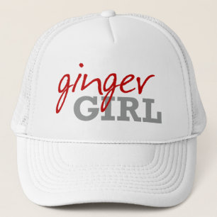Casquette Ginger Girl Redhead Freckles