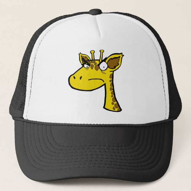 Casquette Girafe fâchée (Devant)