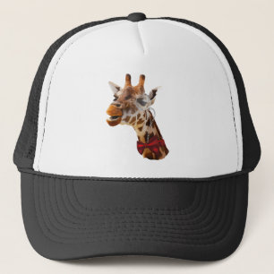 Casquette Giraffe drôle avec Bowtie et Monocle