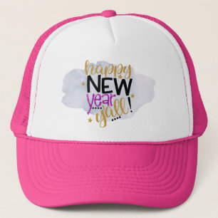 Casquette Girly Chic Joyeux Nouvel An Ya'll ! Nouvel An