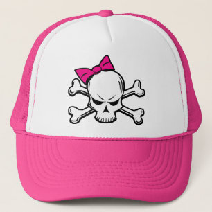 Casquette Girly de crâne de Goth