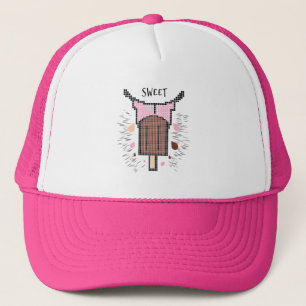 Casquette Glace et langue 