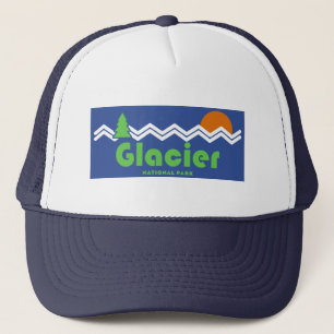 Casquette Glacier National Park Retro
