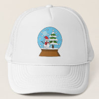 Globe de neige avec Snowman et Pine Tree