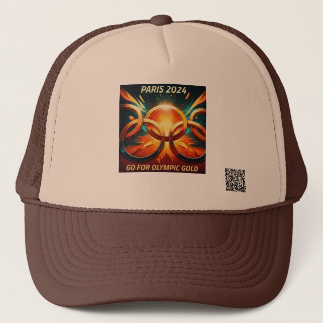 Casquette Gloire olympique, Jeux Olympiques de Paris 2024 (Devant)