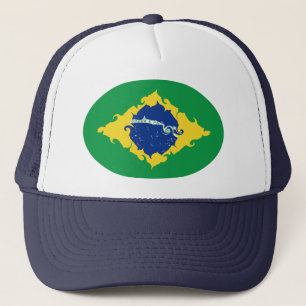 Casquette Gnarly de drapeau du Brésil