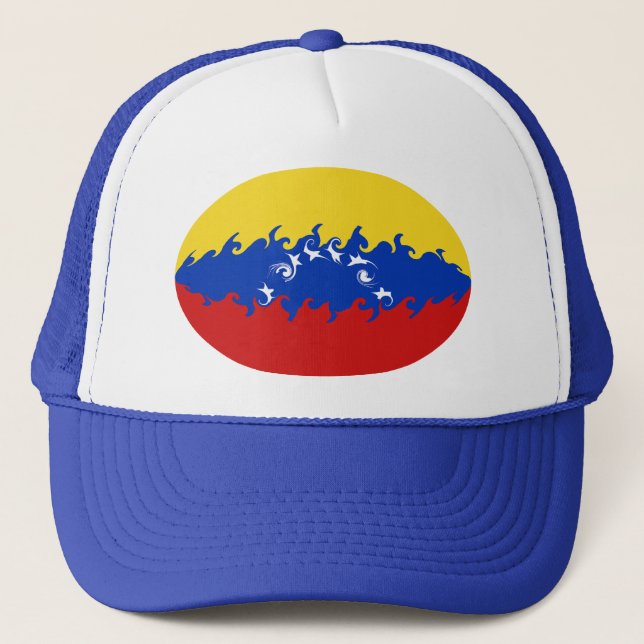 Casquette Gnarly de drapeau du Venezuela (Devant)