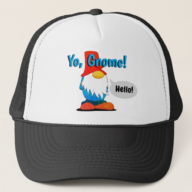 Casquette Gnome Trucker hat (Devant)