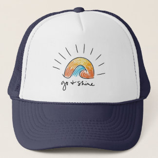 Casquette Go and Shine Sunshine Graphic Trucker Hat