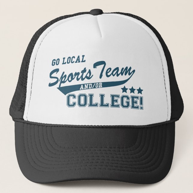 Casquette Go Local Sports Team and ou College (Devant)