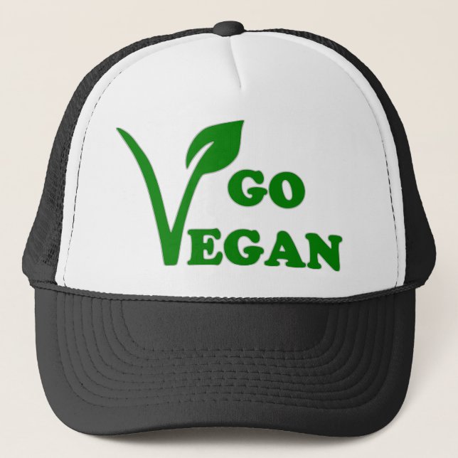 CASQUETTE GO VEGAN (Devant)