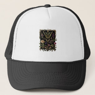 Casquette Goblincore Sorcière Victorienne Herbes Classique