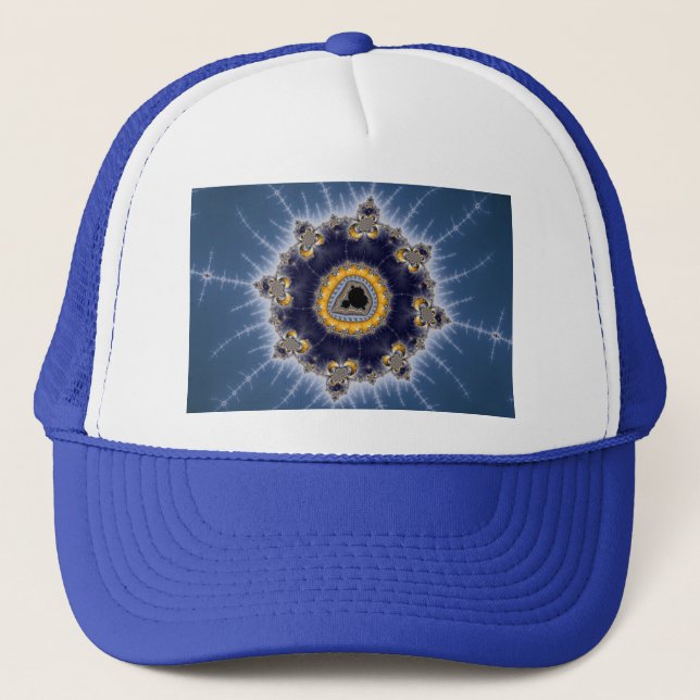 Casquette Golden Mandelbrot - Fractal (Devant)