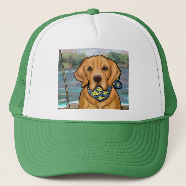 Casquette Golden Retriever (Devant)