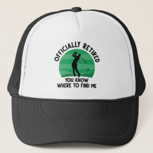 Casquette Golf à la retraite officielle