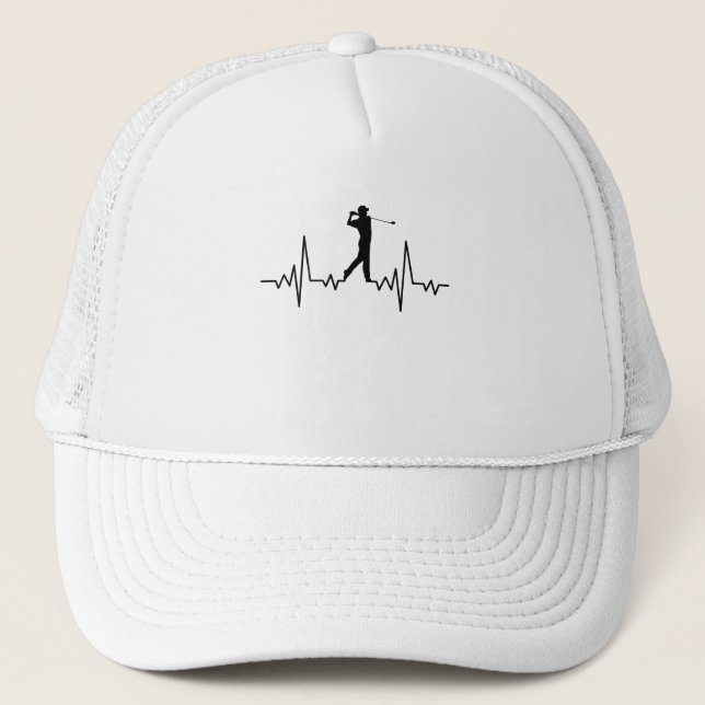 Casquette GOLF HEARTBEAT Vêtements de golf Femmes Hommes Enf (Devant)