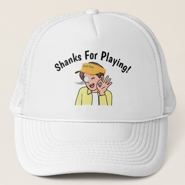 Casquette Golf Infusion "Shanks For Playing!" Golfer's (Devant)