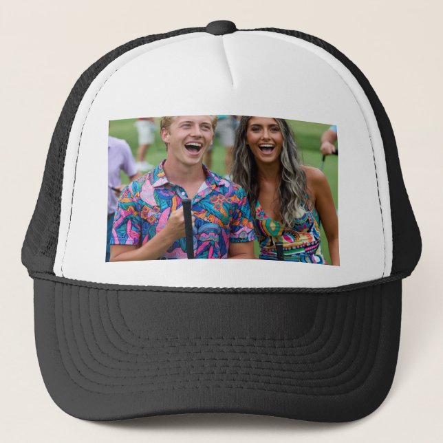 Casquette Golf Photo Customize Personalize (Devant)