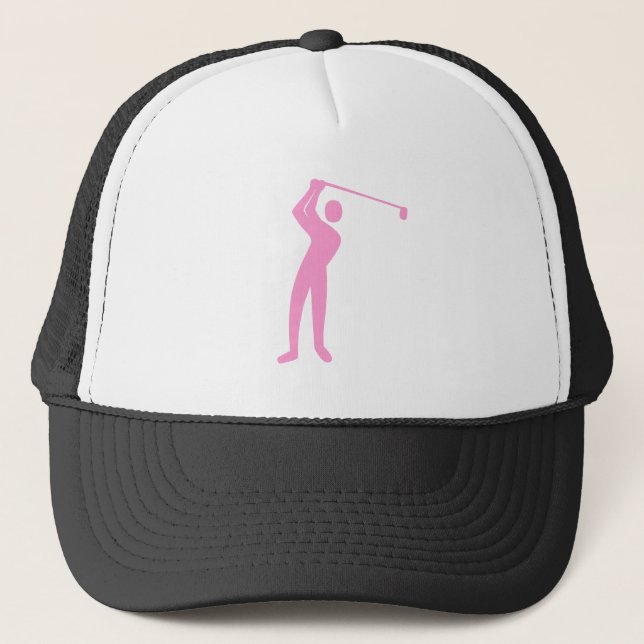 Casquette Golf - Rose (Devant)