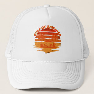 Casquette Golfe d'Amérique conception patriotique vintage-am