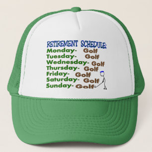 Casquette GOLFEUR de programme de retraite