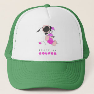 Casquette Golfeur drôle drôle de bande dessinée du golf  