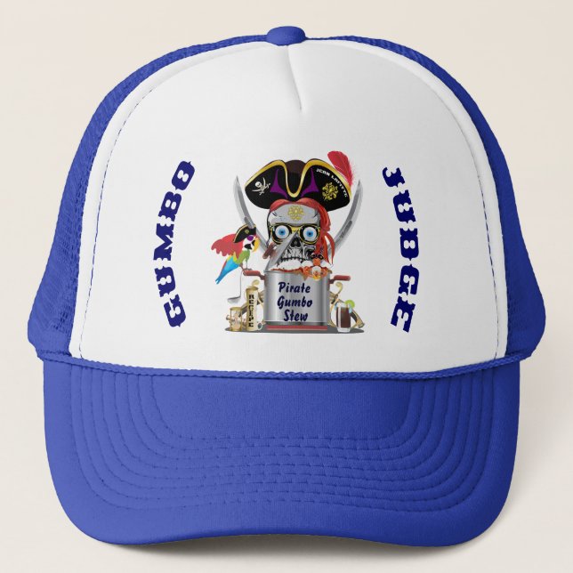 Casquette Gombo de pirate tous les signes de vue de styles (Devant)