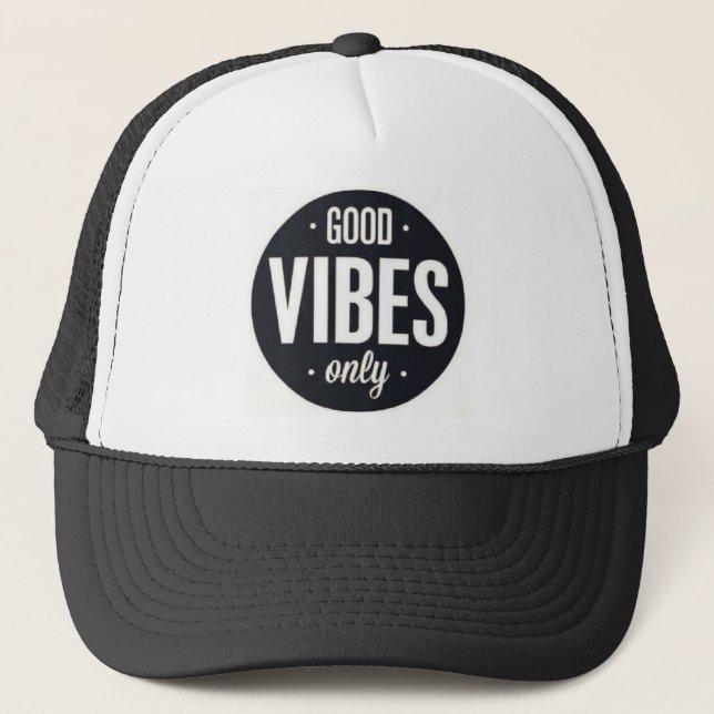 Casquette Good Vibes uniquement (Devant)