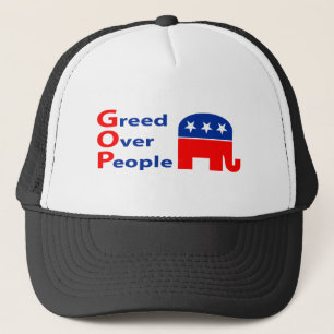 Casquette GOP - Avidité au-dessus des personnes