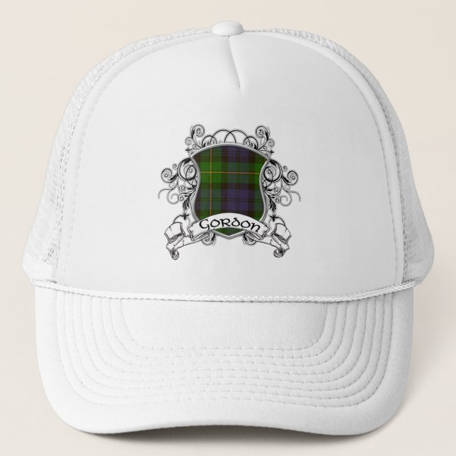 Casquette Gordon Tartan Bouclier (Devant)