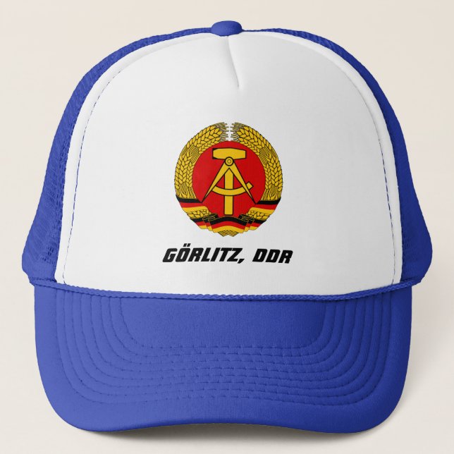 Casquette Gorlitz, Deutsche Demokratische Republik DDR. (Devant)