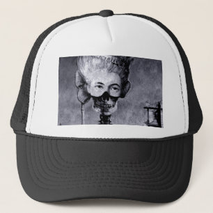 Casquette Gothique Masqué Halloween Squelette