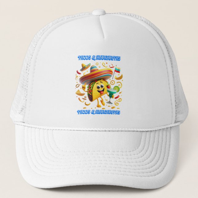 Casquette Goût du Mexique Tacos et Margaritas (Devant)