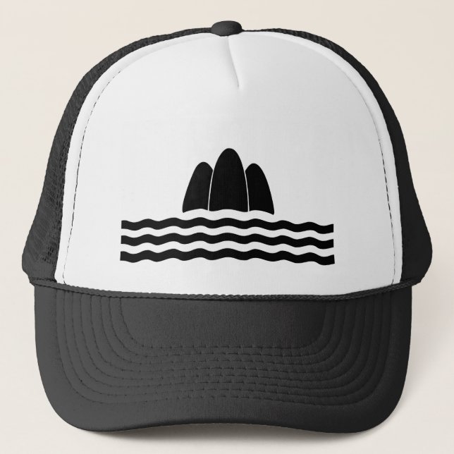 Casquette Gozo Malte drapeau région île province symbole (Devant)