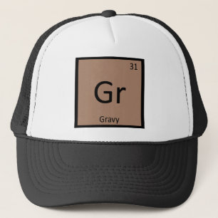 Casquette Gr - Chimie des Condiments de Sauce Périodique