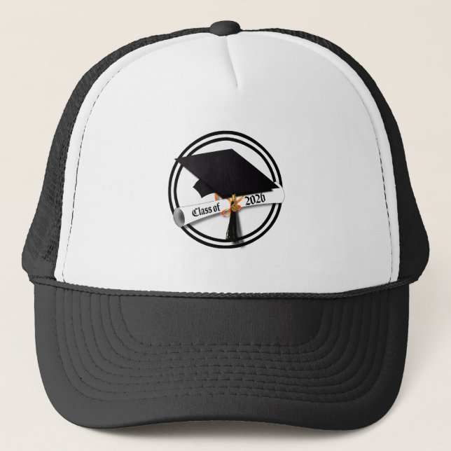 Casquette Grad Cap Diploma Class of 2026 Graduation (Devant)