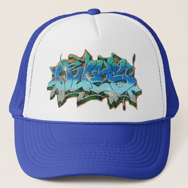 CASQUETTE GRAFFITI 2 DE QUES (Devant)